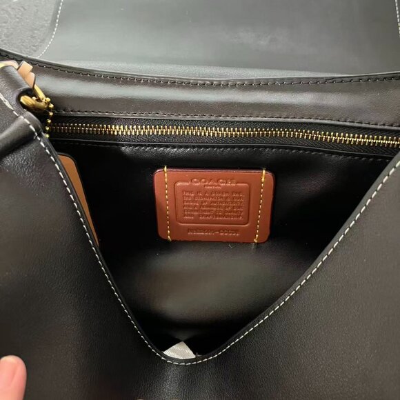 COACH Women's SLOUCHY ROGUE Shoulder Bag, size 35.5*21*16 cm - Picture 7 of 7